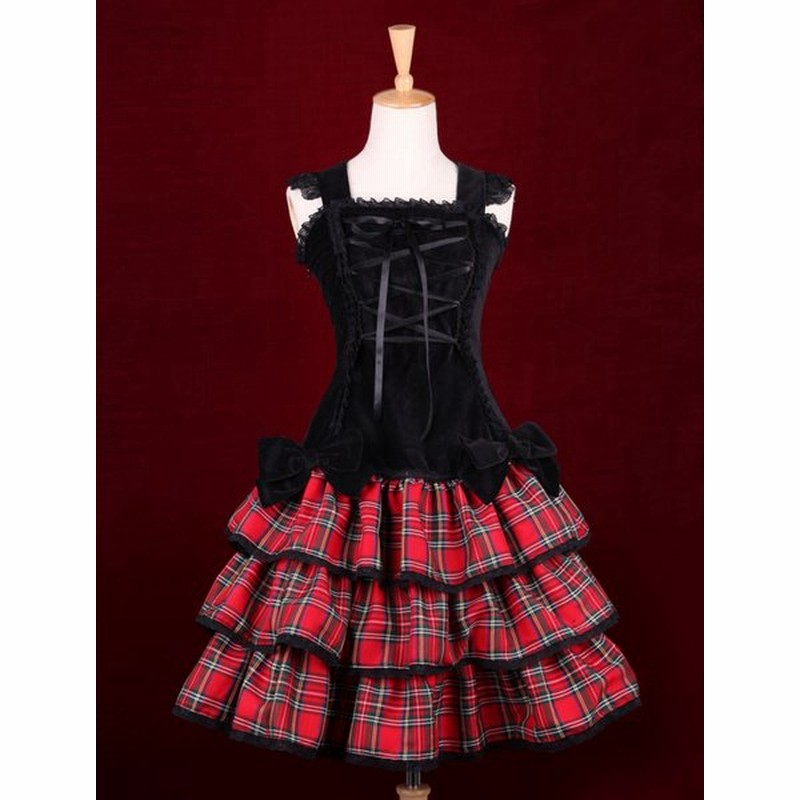 ゴスロリ パンクロリータドレス 最後のアイスキスop ロリータワンピース アイドル衣装 通販 Lineポイント最大get Lineショッピング