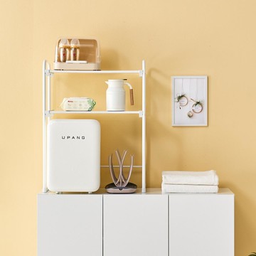 Itemtok Mamma Zone 2層整理架  1個  63 x 31 x 80 cm  Clova White