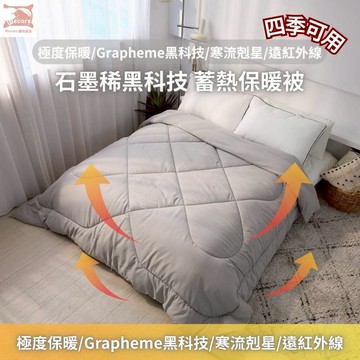 【暐可家居】防蹣抗菌輕柔保暖 石墨烯被 保暖 科技舒柔被 棉被 #內胎被  單人被 雙人被 親膚性 舒適保暖 寒流必備