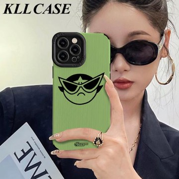 適用iphone16promax手機殼新款蘋果17pro少女ins可愛13飛天小女警14高級感16男女情侶15pro全包防摔軟硅膠套