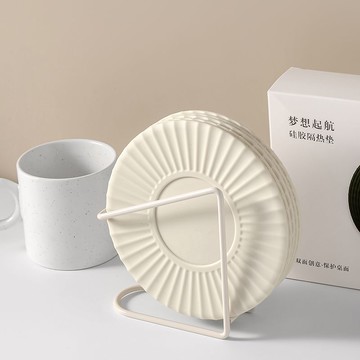 輕奢隔熱墊北歐硅膠餐桌墊防燙墊家用耐高溫鍋墊碗菜墊盤杯墊加厚