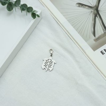 【和夢兔】京都宇治不鏽鋼吊飾-烏龜