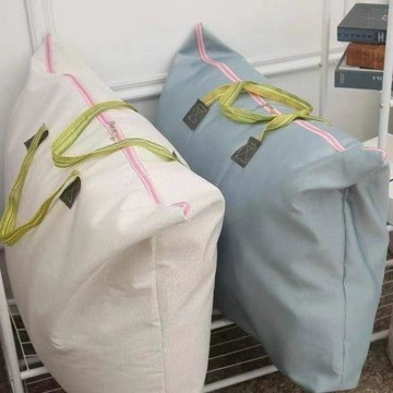 💕在臺出貨🔥大號手提搬家收納袋裝衣服被子布袋打包行李儲物包學生宿舍收納盒