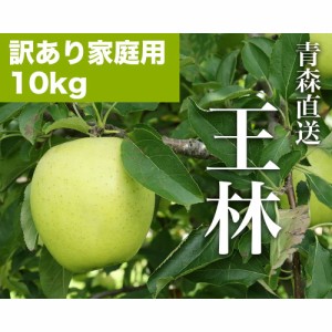 RED APPLE 青森直送 12月上旬より順次出荷 王林 訳あり家庭用 約10kg りんご 林檎 果物 フルーツ ギフト 旬