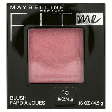 Maybelline, Fit Me，腮紅，45 梅紅，0.16 盎司（4.5 克）