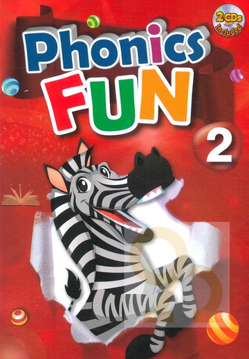 堂奧兒童美語練習Phonics Fun 2(附CD)