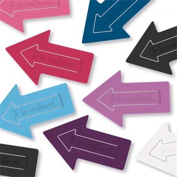 彩色箭頭指示書簽 未完成標簽創意書簽閱讀文具英國IF文創