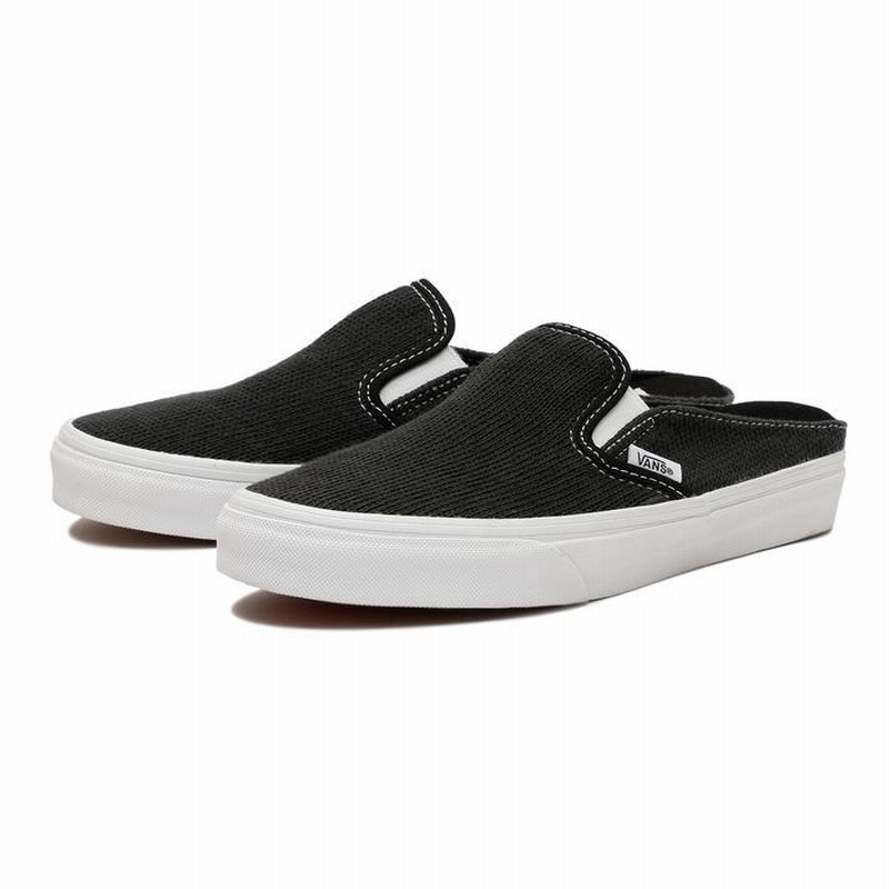 VANS ヴァンズ CLASSIC SLIP-ON MULE クラシックスリッポンミュール VN0005U6BLK COZY KNIT BLACK |  LINEブランドカタログ