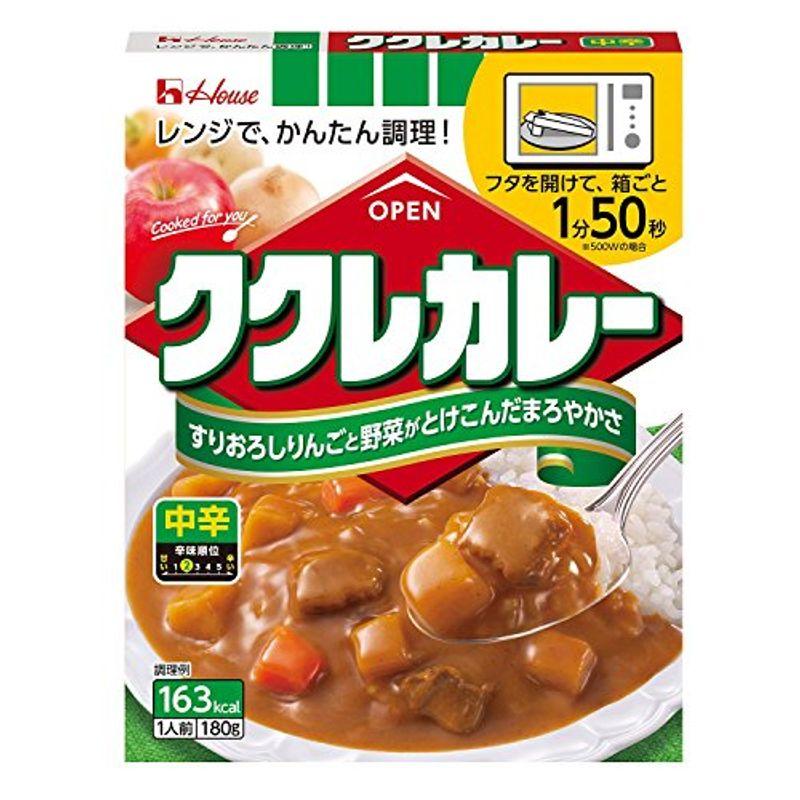 ハウス ククレカレー 中辛 180g×5個