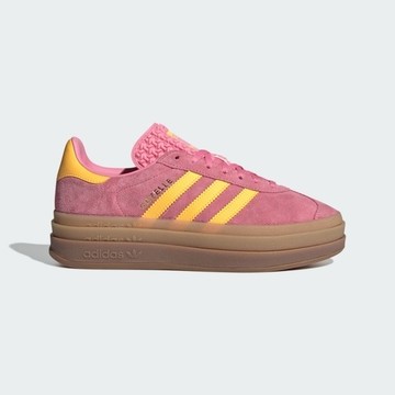 Adidas Gazelle Bold W IF4498 女 休閒鞋 經典 復古 三葉草 厚底 增高 粉紅 黃