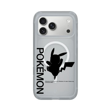 iPhone 17 Pro Max AirX 流變灰 - 寶可夢 Pokemon - 皮卡丘剪影