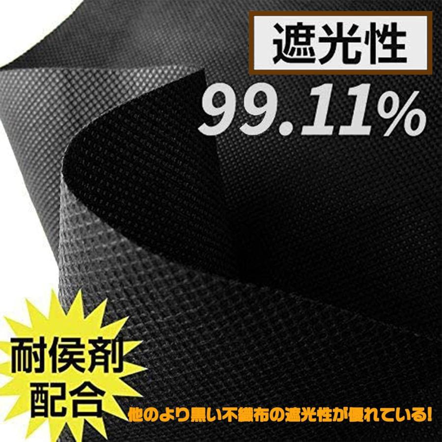 防草シート 農用シート 雑草シート 除草 シート 長期間敷き直し不要 除草剤不要 雑草防止 雑草 芝生 草 砂利 芝 不織布 草刈り不要 造園 ガーデニング