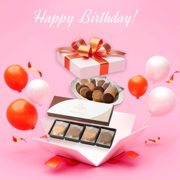 預購｜🎁經典生日禮 I  [GODIVA]巧克力餅乾禮盒 (8/18)《完美禮品本舖》
