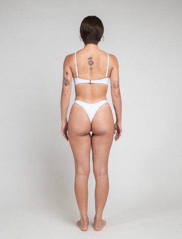 Snow White 雪泡白 / 泡泡紗 高衩下褲 / Bottom