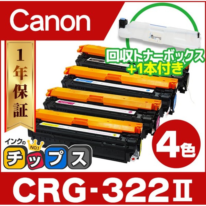 格安販売の Canon 回収トナーBOX WT-722 2箱セット