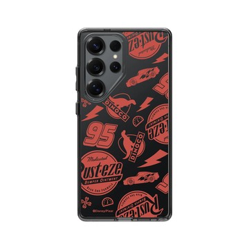Galaxy S25 Ultra Clear 酷墨灰 - 迪士尼-皮克斯 PIXAR - 汽車總動員 - 車隊徽章