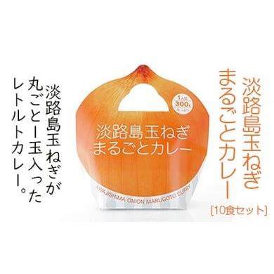 ふるさと納税 兵庫県 南あわじ市 淡路島玉ねぎまるごとカレー10食セット