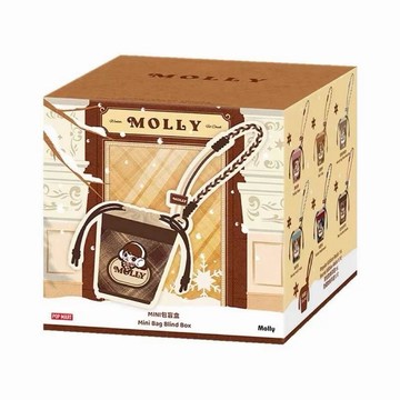 POPMART 泡泡瑪特 POPMART 泡泡瑪特 Molly 積極入冬指南系列 MINI包 盲盒 耳機包 零錢包