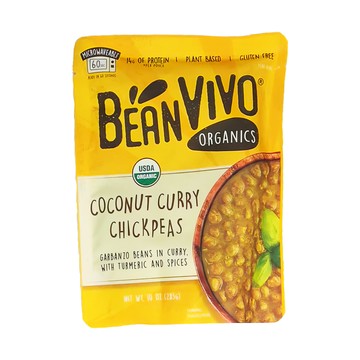 BeanVIVO 有機椰奶咖哩鷹嘴豆 五辛素 6包  1.698kg  1盒