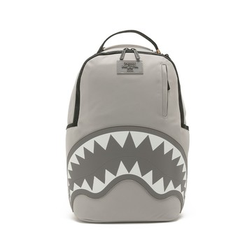 SPRAYGROUND 簡約單色鋸齒鯊大容量後背包 灰色 G683771