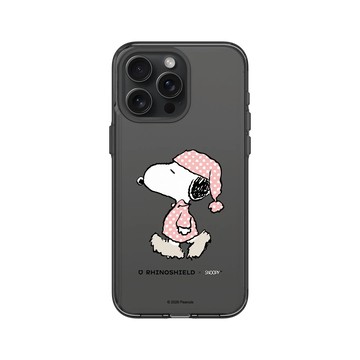 iPhone 15 Pro Max Clear 酷墨灰 - 史努比 Snoopy - Snoopy Go to sleep