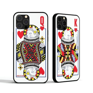 | HOA 原創設計手機殼 | Poker Cat情人節系列 | WHITE Q |