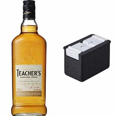 ハイボールと相性 スコッチウイスキー ティーチャーズ ハイランド クリーム 700ml +ドウシシャ 丸氷 製氷器 大人の透明まる氷 2個
