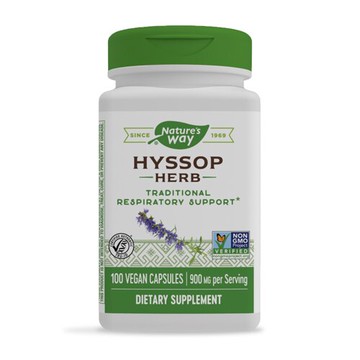 Nature's Way Hyssop 445 mg - 100 Capsules
