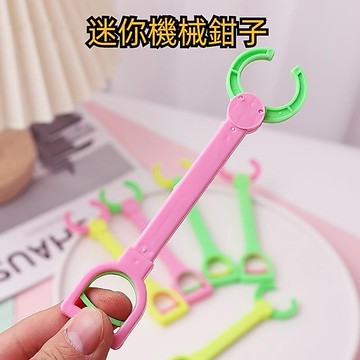 💥超惠購go💥文具 迷你仿真 機械 鉗子 小夾子 小玩具 機械過家家塑膠小手夾 TY1122 玩具
