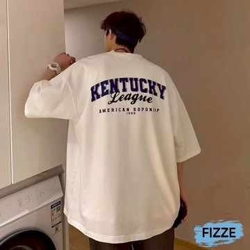 『現貨‧隔日到貨』高品質‧純棉短袖上衣 T恤  純棉T恤 短袖t恤 男生T恤 情侶百搭款 ATC40【FIZZE】