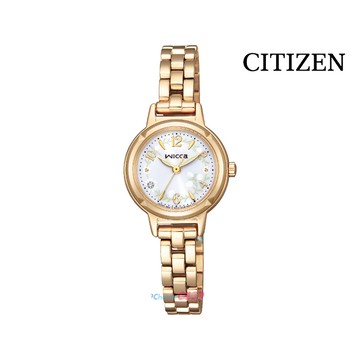 【CITIZEN】Wicca KP3-627-21 公主系列 光動能女錶 24mm 公司貨