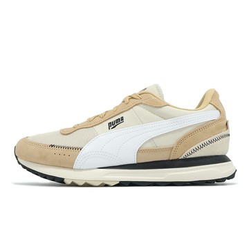 Puma 休閒鞋 Road Rider SD 男鞋 女鞋 米白 奶茶 拼接 麂皮 復古 情侶鞋 39737729
