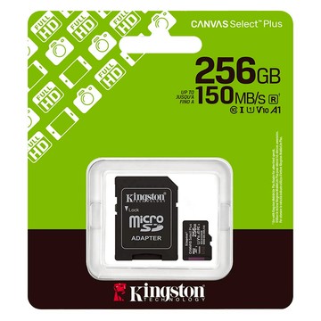 Kingston 金士頓 microSDXC TF U1 V10 A1 記憶卡 SDCS3  256GB  1個