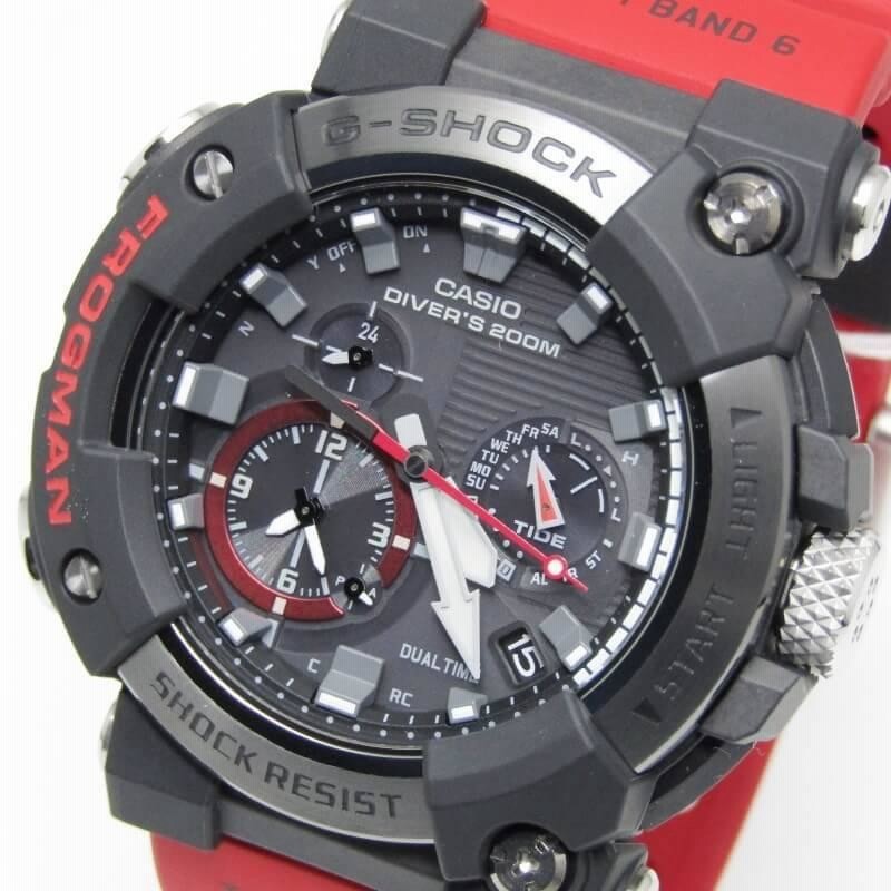 美品 CASIO G-SHOCK Gショック GWF-A1000-1A4JF FROGMAN アナログ 