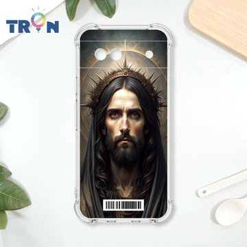 TRON GOOGLE Pixel 8A 暗黑版基督 四角防摔載具殼 軟殼 手機殼