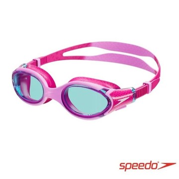 【線上體育】Speedo 兒童運動泳鏡 Biofuse2.0 電光粉/藍 適合6-14y