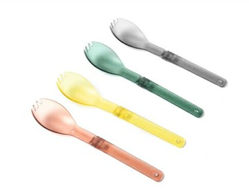├登山樂┤火楓 COLOR Tritan spork 折疊叉勺 折疊匙叉 # FM-TRI-SPRD