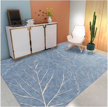 輕奢北歐地毯客廳臥室大面積家用地墊沙發茶幾毯滿鋪可水洗床邊毯