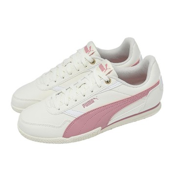 PUMA 休閒鞋 Bella Donna L 女鞋 米白 粉 復古 皮革 402672-04