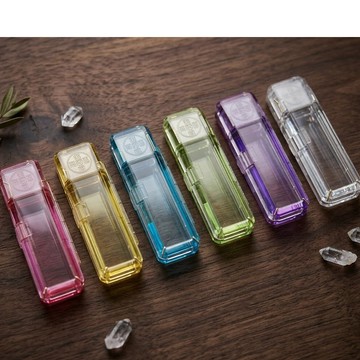 透明印章盒 4分 5分 6分 印章收納  裝印裝 印章盒 壓克力印章盒 按壓式印章盒