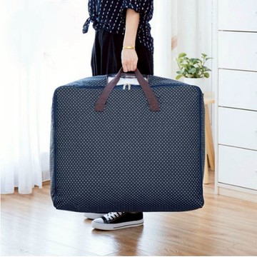 E.City 日式多功能600D加厚牛津透明窗收納袋  1個  大