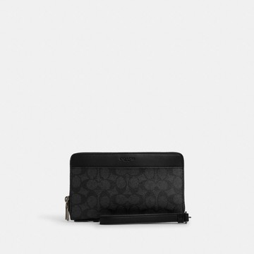 雙拉鍊旅行皮夾