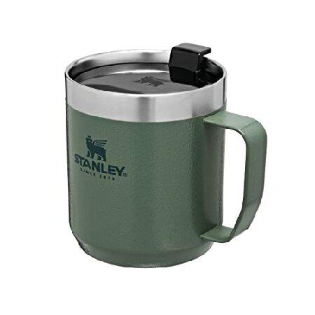 Stanley Classic Legendary Vacuum Insulated Tumbler-Stainless Steel Camp Mug, Count (Pack of 1), Hammertone Green,354 milliliters