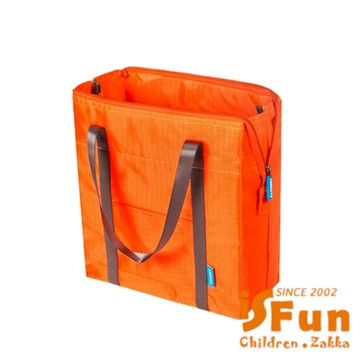 iSFun 牛津包袋 大容量保冷保溫便當包 顏色可選