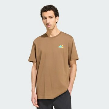 adidas 愛迪達 短袖上衣 男 M CAMPER G T 咖啡 KS2519
