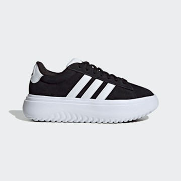 【adidas 愛迪達】 GRAND COURT PLATFORM 運動休閒鞋 女鞋 IE1102