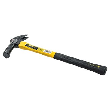 DOGYU 土牛 黃柄附磁鎚 27mm (中) 板模  00618  1支