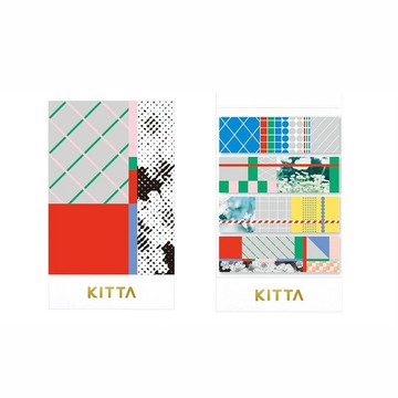 【KING JIM】KITTA隨身攜帶和紙膠帶 第17彈 平行線