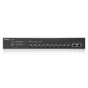 Zyxel XS1930-12F(XS1935-12F) 12埠五速智慧型網管交換器100M/1G/2.5G/5G/10G Ethernet RJ-45 昌運監視器