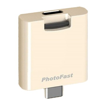 PhotoFast 銀箭資訊 備用豆腐頭 PHOTPCUBEPD 支援iOS與安卓雙系統 薄型輕巧設計 60W快充 自動備份  1個
